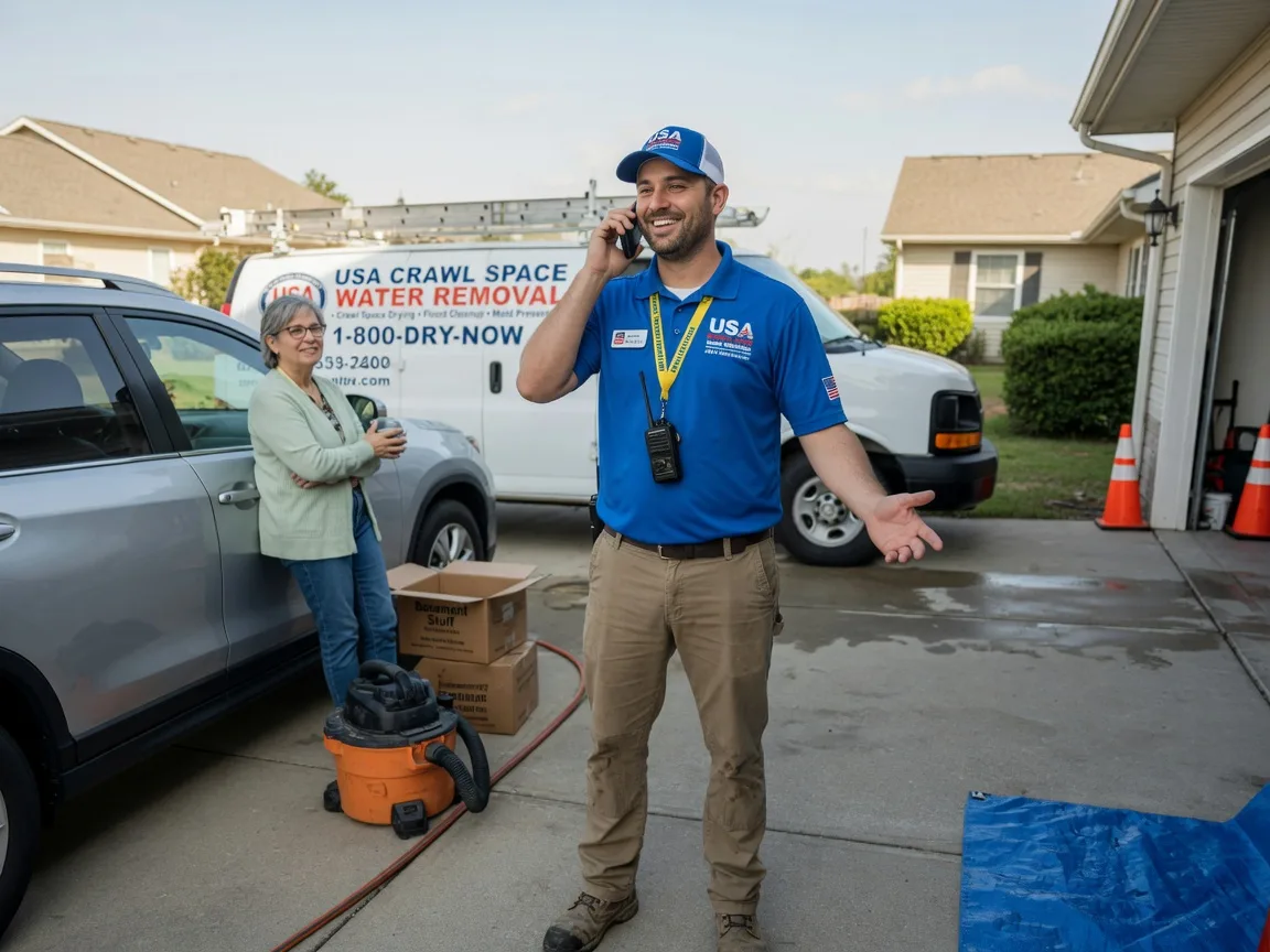 Crawl Space Water Removal Monroe, NC FAQs
